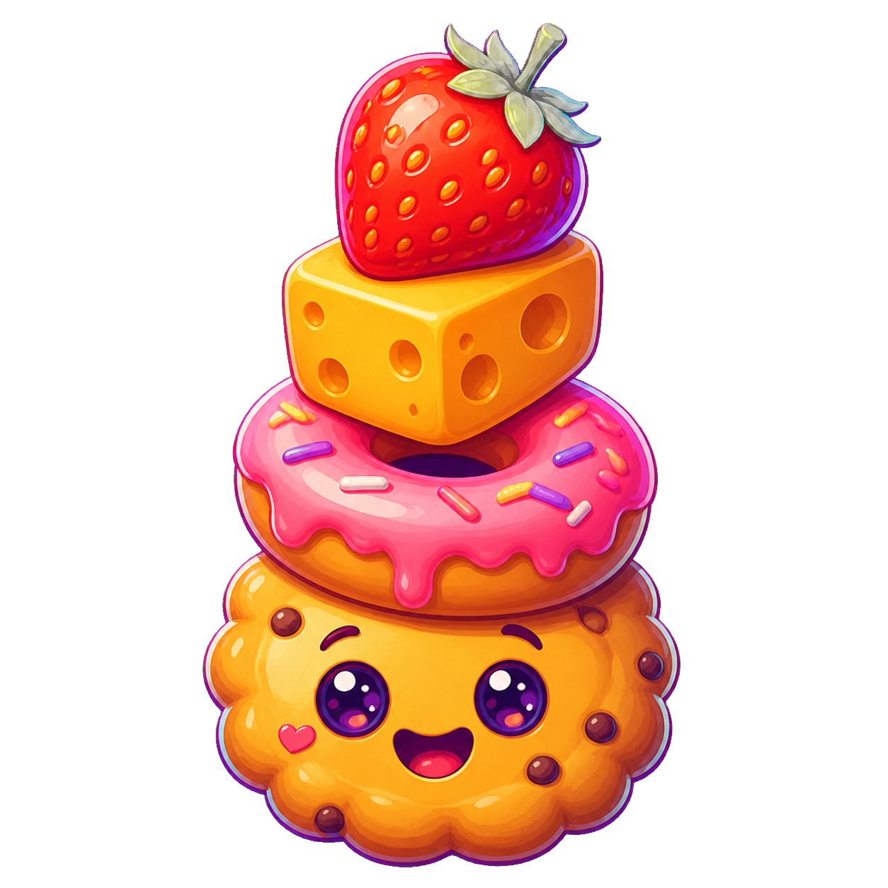 Snack Stack character